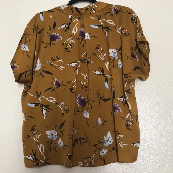 Mustard Yellow Viscose Dolman Top - Picture 2 of 7